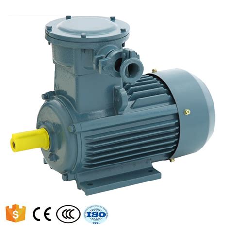 Explosion Proof High Efficiency Three Phase Asynchronous Ac Electric Brushless Motor China