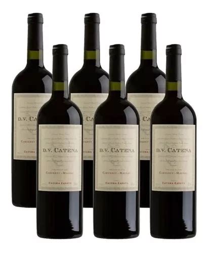 Vinho Argentino Dv Catena Cabernet Malbec Cx 06 Unidades Frete grátis