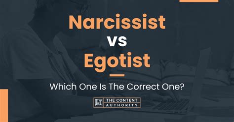 Narcissist vs Egotist: Which One Is The Correct One?