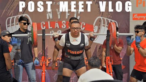 Powerlifting Competition Post Meet Vlog NYFC 2023 Pr Breaker Nepal