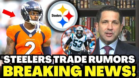 🚨💣breaking Shocking Steelers Moves 3 Big Trades That Surprised