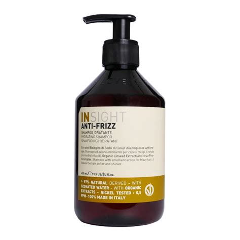 Anti Frizz Hydrating Szampon Wyg Adzaj Cy Ml Insight Estyl Pl