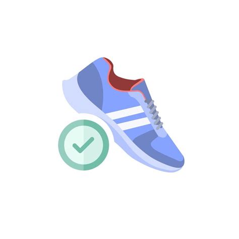 Premium Vector Sport Shoes Illustration And Icon Flat Design