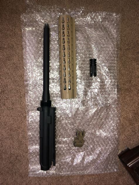 SOLD M4 Upper Receiver Rail Parts HopUp Airsoft