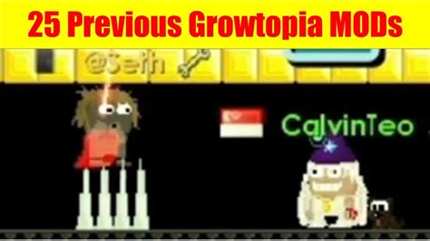 Growtopia 159 25 Previous Growtopia Moderators Mods Youtube