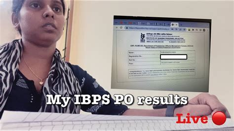 My IBPS PO Results LIVE YouTube