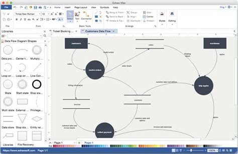 Get Your Free Visio Data Flow Diagram Template Here