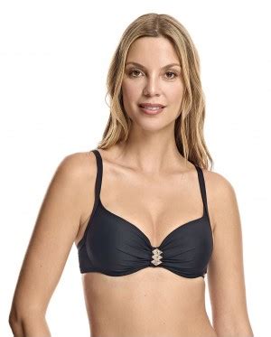 Top Bikini Copa B Sica Con Aro Malibu Negro Bikini Bikini