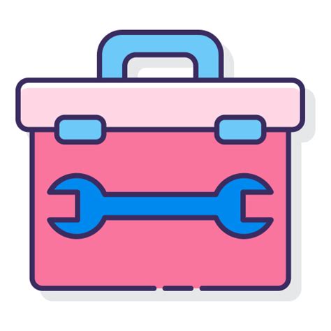 Icono De Kit De Herramientas Flaticons Lineal Color