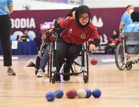 Gischa Zayana Raih Medali Emas Cabang Boccia Di ASEAN Para Games 2023