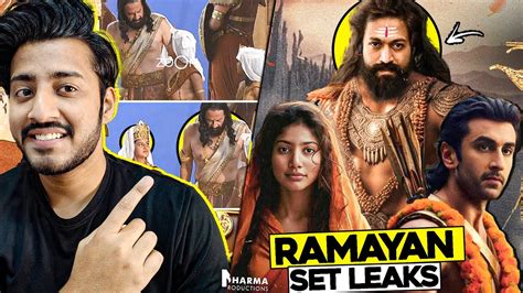 Ranbir Kapoor Ramayan New Set Leaks Ramayana Shooting Start Ranbir