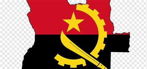 Bandeira Da Bandeira Nacional De Angola Mapa Bandeira Diversos Bandeira Logotipo Png Pngwing