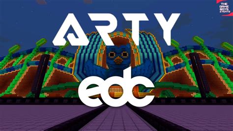 Arty EDC Las Vegas Minecraft Edition 2021 Kinetic Field YouTube