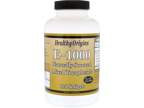 E Healthy Origins Vitamin E Iu Softgels