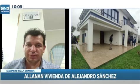 Gabinete en la Sombra Fiscalía allana residencia de Alejandro Sánchez