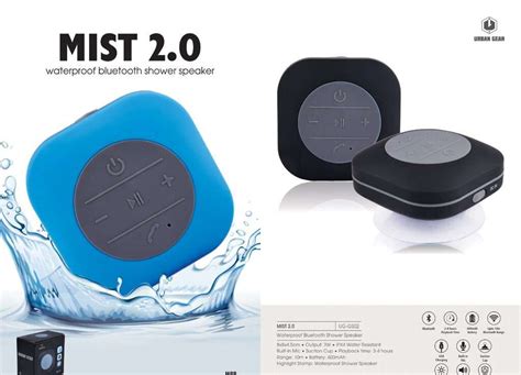 Waterproof Shower Speaker - Gift inc