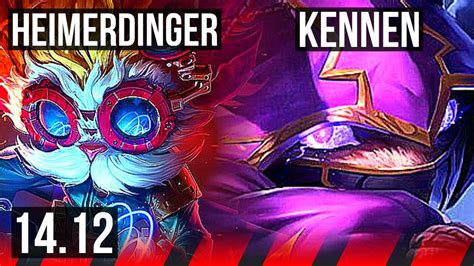 Heimerdinger Vs Kennen Top Games Euw Diamond