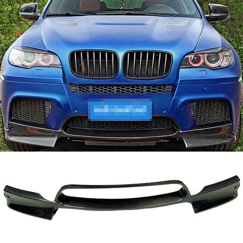 Uno Stile Fibra Di Carbonio Paraurti Anteriore Lip Spoiler Fit Per Bmw