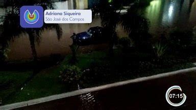 Bom Dia Vanguarda Chuva Alaga Ruas E Causa Transtorno Em Taubat