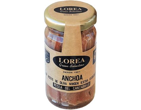 Anchovas Em Azeite Extra Ecológico 100g LOREA Nutripédia