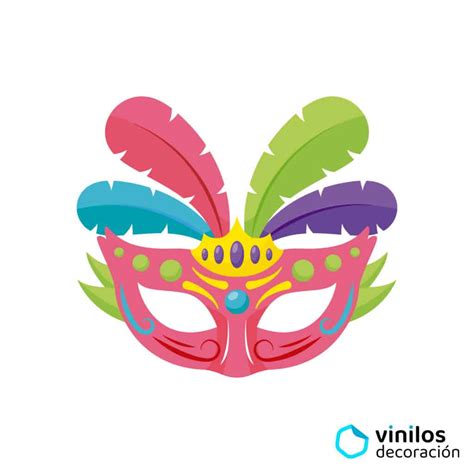 Antifaz De Carnaval Vinilos Decoración