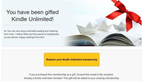 How To Give A Kindle Unlimited Gift To Your Favorite Reader