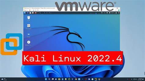 How To Install Kali Linux On Vmware Workstation Player Youtube