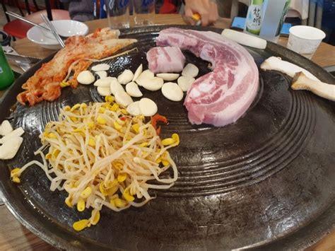 성내동 맛집 솥뚜껑삽겹살 네이버 블로그