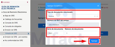 ¿cómo Emitir Una Guía De Remisión Electrónica En Sunat 2024 Mifact