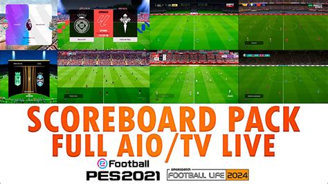 SCOREBOARD PACK FULL AIO PES2021 FL24 SIDER Pes2021 Pes2020