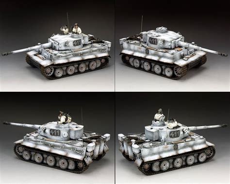 "PzKpfw. VI 'Tiger 1'" German Tank in Winter Paint Scheme - LIMITED ...