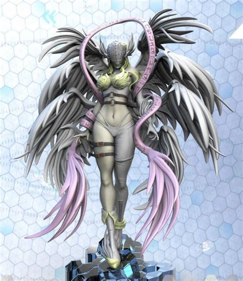 Angewomon Digimon Stl Files For 3d Printing 3D PRINT MAKER CLUB