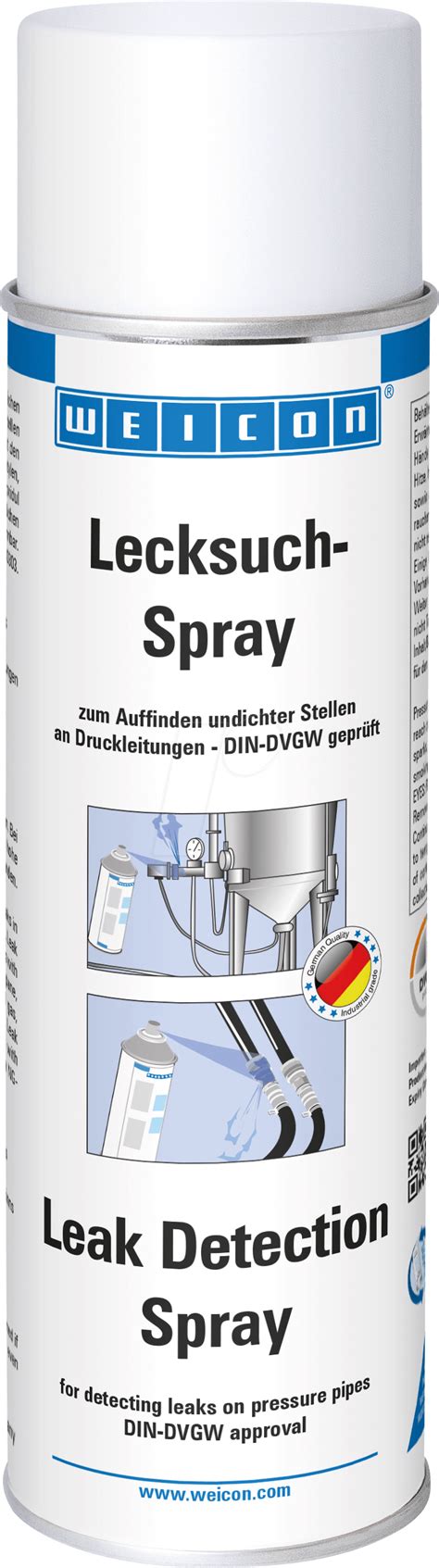 Weicon 11651400 Leak Detection Spray 400 Ml At Reichelt Elektronik