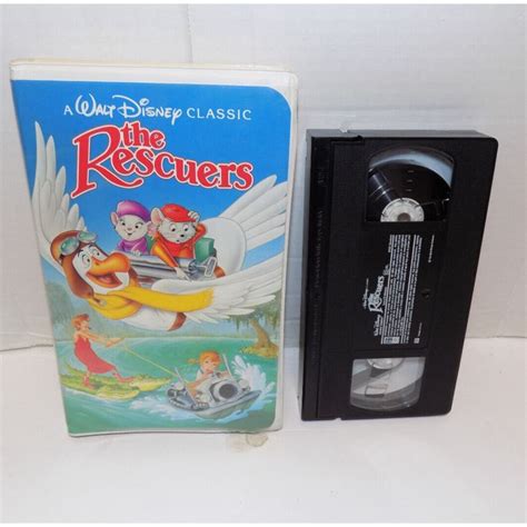 A Walt Disney Classic The Rescuers Black Diamond Edition Vhs