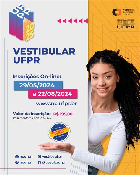 Ufpr Abre Inscri Es Para O Vestibular Vagas Em