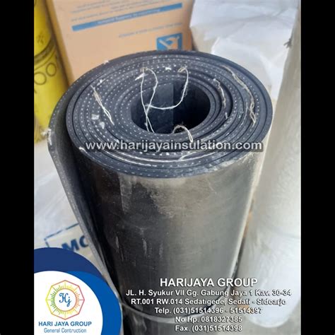 Jual Karet Hitam Benang Tebal Mm X M X M Surabaya Hari Jaya Makmur