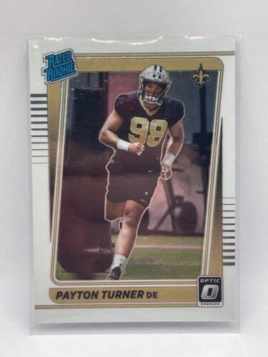 Donruss Optic Rated Rookies Payton Turner New Orleans