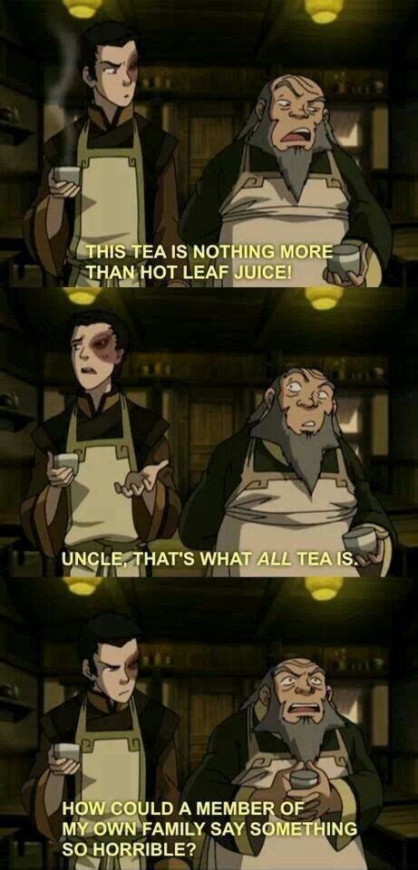 Hot Leaf Juice Avatar The Last Airbender Avatar The Last Airbender Funny Avatar Funny