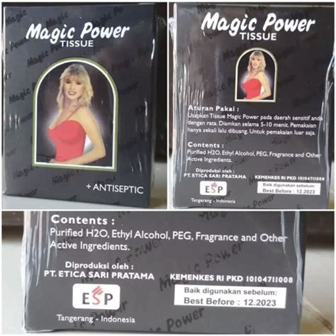 Jual Promo Terbaru Tissue Magic Power Super Tisu Tissu Magic Man