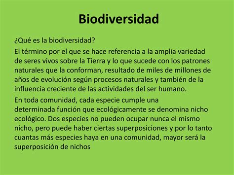 SOLUTION Biodiversidad Studypool