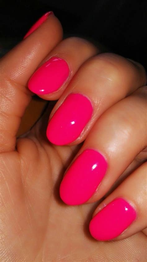 Pink Fluo Nails Ongles Rose Vernis Ongles Ongles