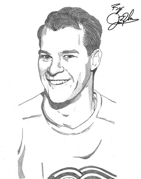 Mr Hockey Gordie Howe By Newerausher On Deviantart