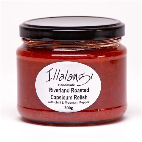 Roasted Capsicum Relish 300g Illalangi Gourmet Foods