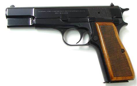 Browning Hi Power 9mm Para Caliber Pistol Belgian Made C Series Gun Made In 1976 Very Good