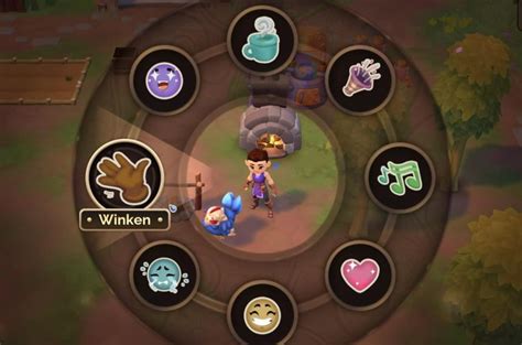 Fae Farm Winken Emote Und Andere Emotes Benutzen