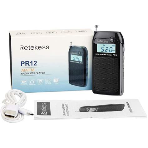 Retekess Pr Mini Battery Operated Am Fm Radio Ardy Komputer