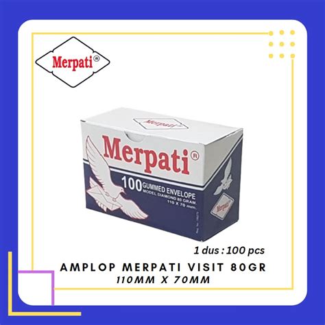 Jual Merpati Amplop Visit Gr Kecil Dus Amplop Shopee Indonesia