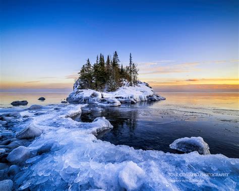 Lake Superior, Winter Sunset, Landscape Photography, North Shore ...