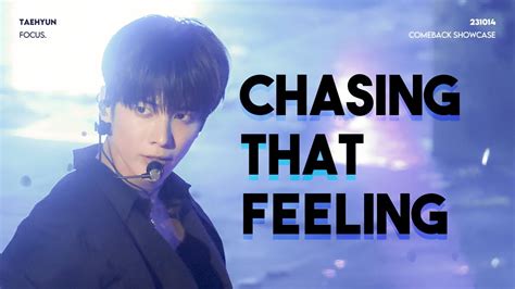 231014 COMEBACK SHOWCASE Chasing That Feeling 투모로우바이투게더 태현 직캠 fancam