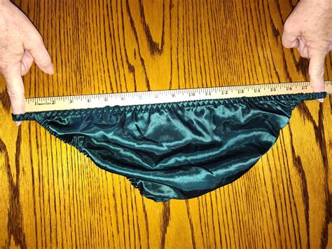 Sexy Satin Panty Silky String Bikini Panties Gem